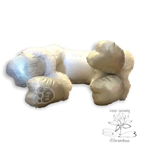 Build a Bear Candy Cane Glisten Plush - Picture 3 of 8